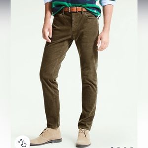 Brooks Brothers 346 Clark cordoroy mens trousers